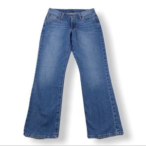 🍀Lucky Brand Rider Dungaree Relaxed Fit  Jeans